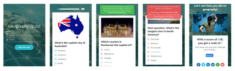 Buzzfeed Style Quizzes